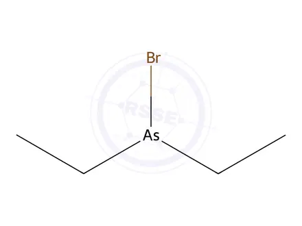 Chemical structure of Bromodiethylarsine