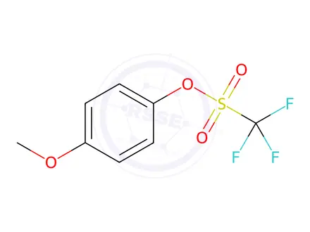 Chemical structure of 4-Methoxyphenyl Trifluoromethanesulfonate