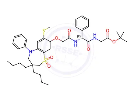 Chemical structure of Elobixibat Impurity 5