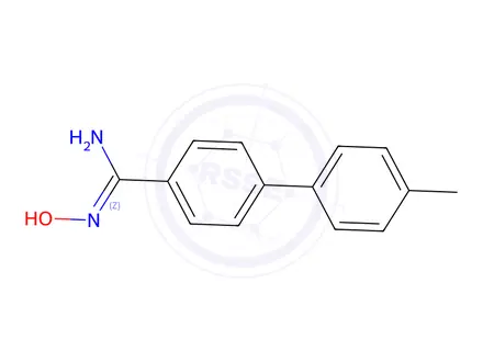 Chemical structure of N-Hydroxy-4'-methyl-[1,1'-biphenyl]-4-carboximidamide