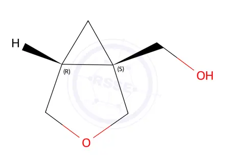 Chemical structure of ((1S,5R)-3-oxabicyclo[3.1.0]hexan-1-yl)methanol