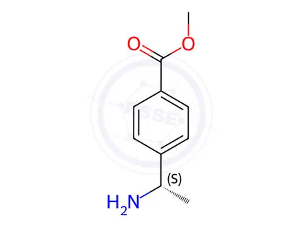 Chemical structure of Methyl 4-​[(1S)​-​1-​Aminoethyl]​benzoate