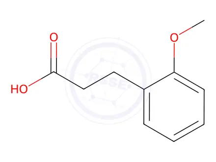 Chemical structure of 3-(2-Methoxy-phenyl)-propionic acid