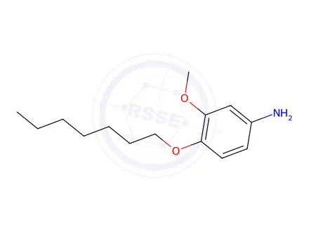Chemical structure of 4-(Heptyloxy)-3-methoxyaniline
