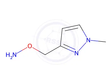 Chemical structure of O-((1-Methyl-1H-pyrazol-3-yl)methyl)hydroxylamine