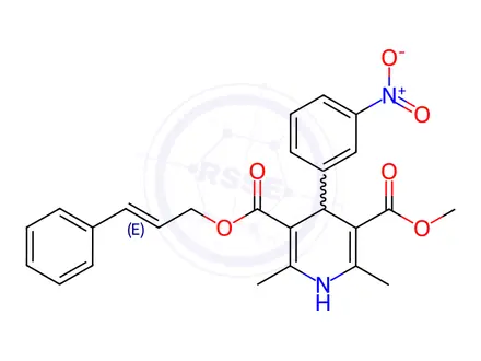 Chemical structure of Pranidipine