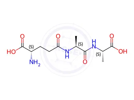 Chemical structure of L-Alanyl-L-Glutamine Impurity 7