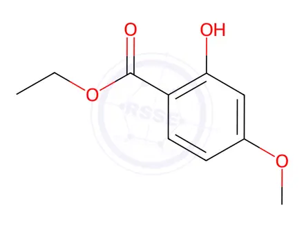 Chemical structure of Ethyl 2-hydroxy-4-methoxybenzoate