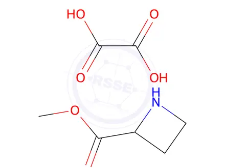Chemical structure of Methyl azetidine-2-carboxylate oxalate