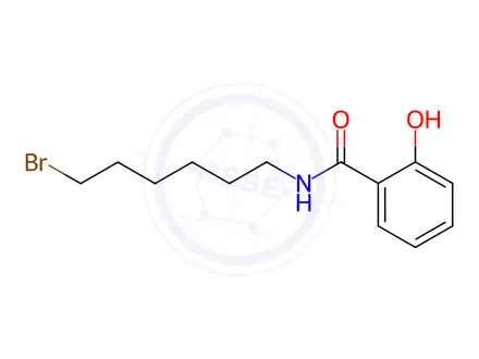Chemical structure of N-(6-Bromohexyl)-2-hydroxybenzamide