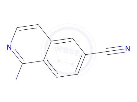 Chemical structure of 1-aminoisoquinoline-6-carbonitrile