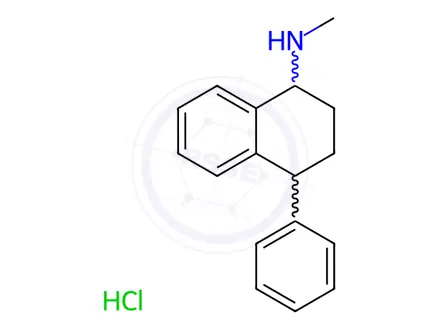 Chemical structure of Sertraline Impurity 96