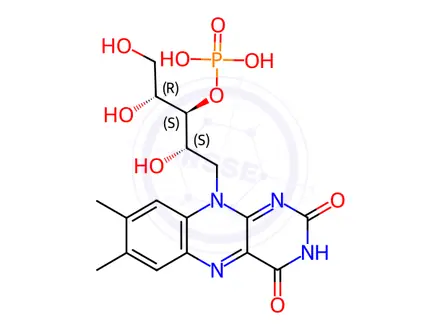 Chemical structure of Riboflavin Impurity 5