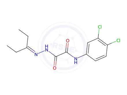 Chemical structure of 2-((4,6-Diamino-1,3,5-triazin-2-yl)amino)ethanol