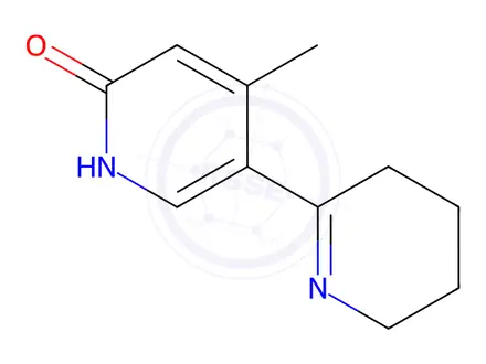 Chemical structure of 4'-Methyl-3,4,5,6-tetrahydro-[2,3'-bipyridin]-6'(1'H)-one