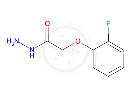 Chemical structure of 2-(2-Fluorophenoxy)acetohydrazide