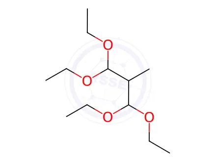 Chemical structure of 1,1,3,3-Tetraethoxy-2-methyl-propane