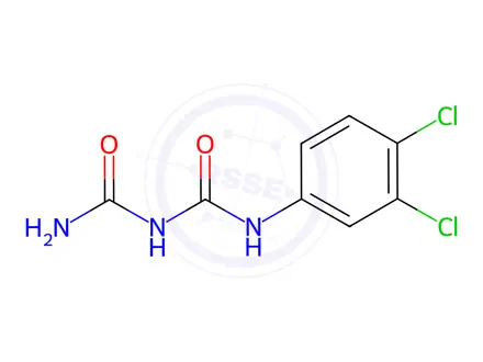 Chemical structure of N-(3,4-Dichlorophenyl)imidodicarbonic diamide