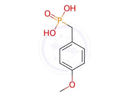 Chemical structure of (4-Methoxyphenyl)methylphosphonic Acid