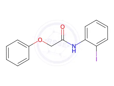 Chemical structure of N-(2-Iodophenyl)-2-phenoxyacetamide