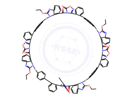 Chemical structure of Azilsartan Impurity 1082