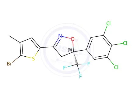 Chemical structure of Lotilaner Impurity 78