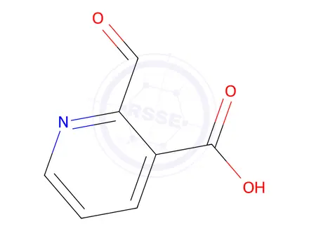Chemical structure of 2-Formylnicotinic acid hydrate
