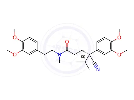 Chemical structure of Verapamil Impurity 26