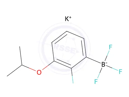 Chemical structure of Potassium (2-Fluoro-3-isopropoxyphenyl)trifluoroborate