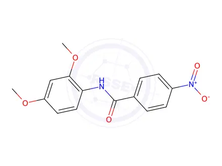 Chemical structure of N-(2,4-Dimethoxyphenyl)-4-nitrobenzamide