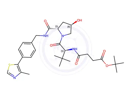 Chemical structure of VH032-CH2-Boc