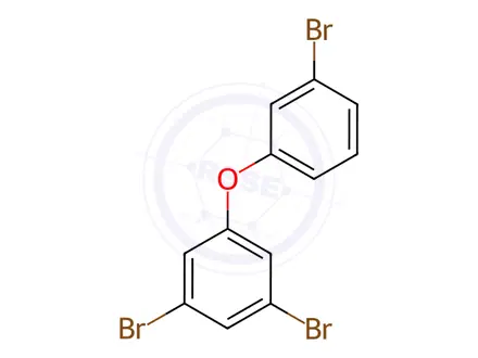 Chemical structure of 3,3',5-Tribromodiphenyl Ether