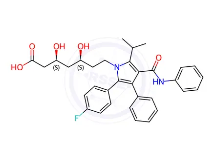 Chemical structure of Atorvastatin EP Impurity E