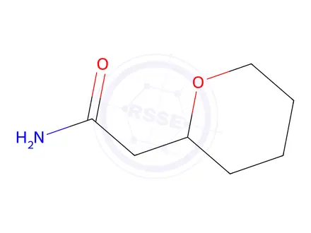 Chemical structure of 2-(Tetrahydro-2H-pyran-2-yl)acetamide
