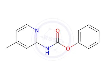 Chemical structure of Phenyl 4-methylpyridin-2-ylcarbamate