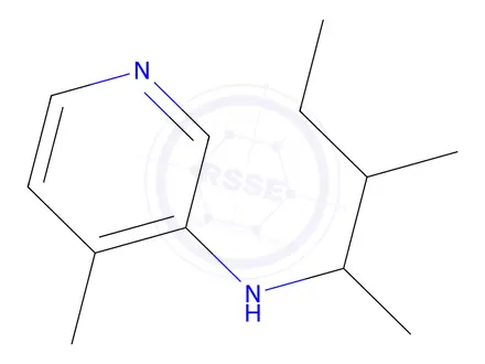 Chemical structure of 4-Methyl-N-(3-methylpentan-2-yl)pyridin-3-amine