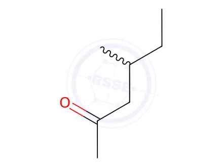 Chemical structure of 4-Methyl-2-hexanone