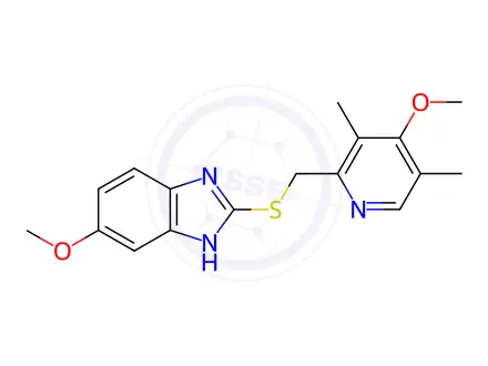 Chemical structure of Esomeprazole EP Impurity C