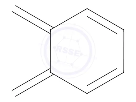 Chemical structure of 5,6-Bis(methylene)-1,3-cyclohexadiene