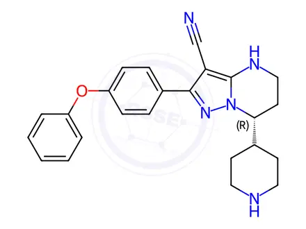 Chemical structure of Zanubrutinib Impurity 34