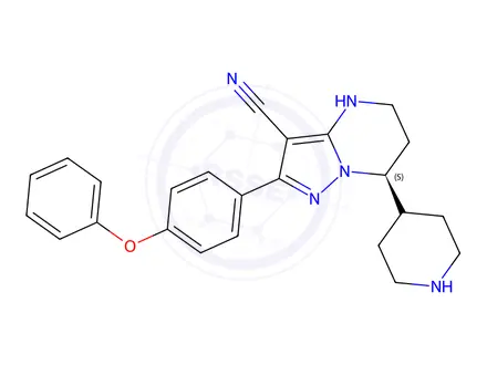 Chemical structure of Zanubrutinib Impurity 9