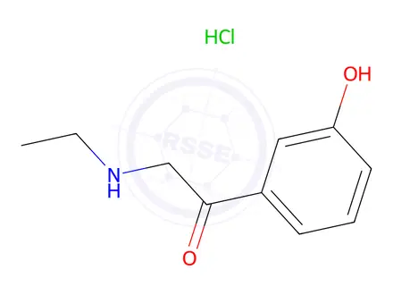 Chemical structure of Etilefrine Hydrochloride-Impurity A
