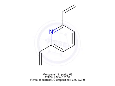 Chemical structure of Meropenem Impurity 105