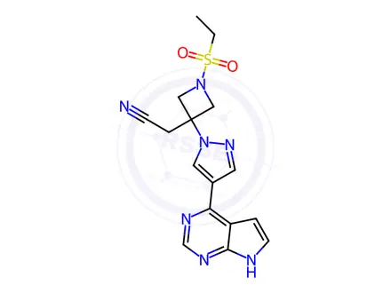 Chemical structure of Baricitinib