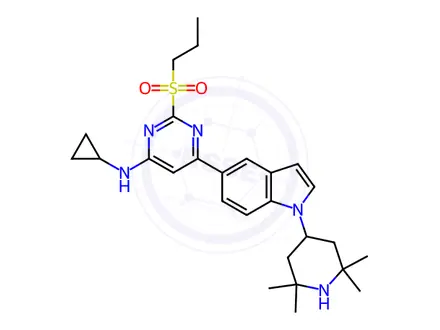 Chemical structure of NVS-CECR2-1