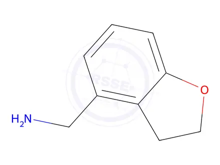 Chemical structure of (2,3-dihydrobenzofuran-4-yl)methanamine