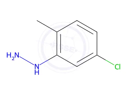 Chemical structure of (5-chloro-2-methylphenyl)hydrazine