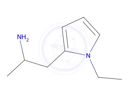 Chemical structure of 1-(1-Ethyl-1h-pyrrol-2-yl)propan-2-amine