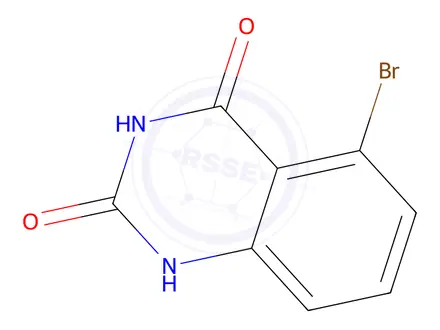 Chemical structure of 5-Bromo-1,2,3,4-tetrahydroquinazoline-2,4-dione