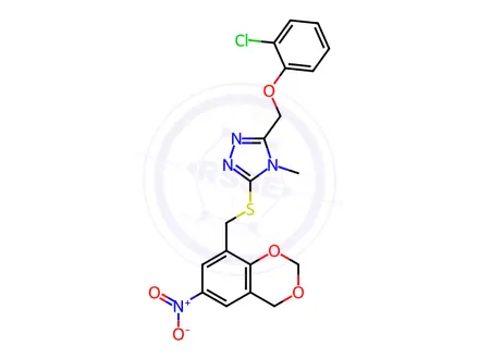 Chemical structure of WAY-227676